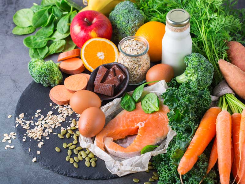 LM-vitamins-for-gut-health A range of food that has good vitamins for gut health